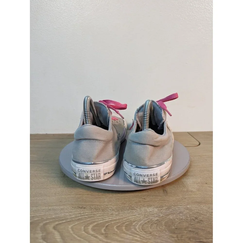 Converse All Star 566101C Gray Pearl Womens Sneakers Shoes Padded Ankle Sz US 10